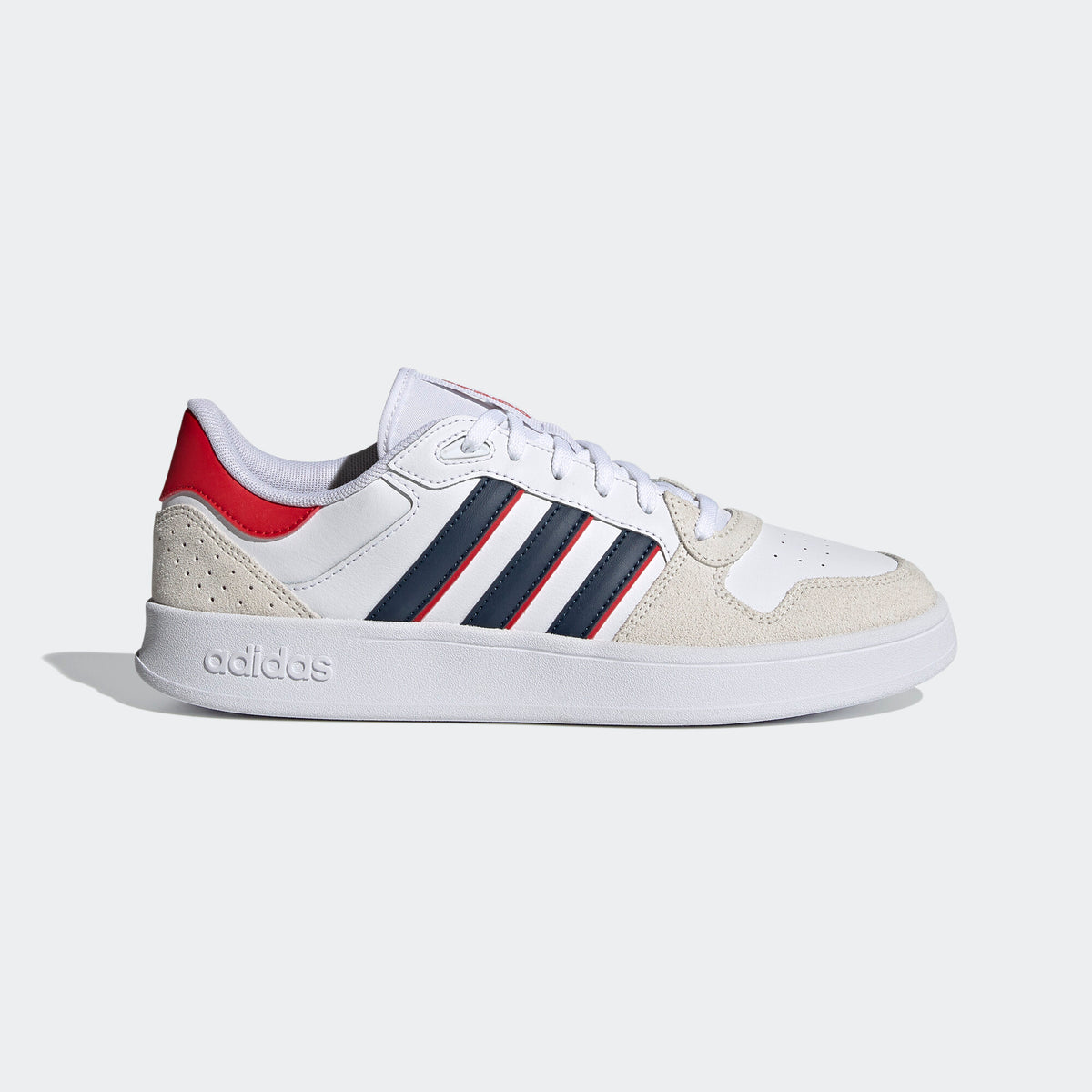 Adidas Breaknet PLUS Sneakers - White / Beige / Navy / Red - view 1
