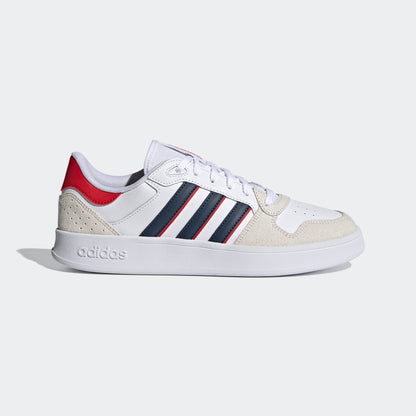 Adidas Breaknet PLUS Sneakers - White / Beige / Navy / Red - view 1