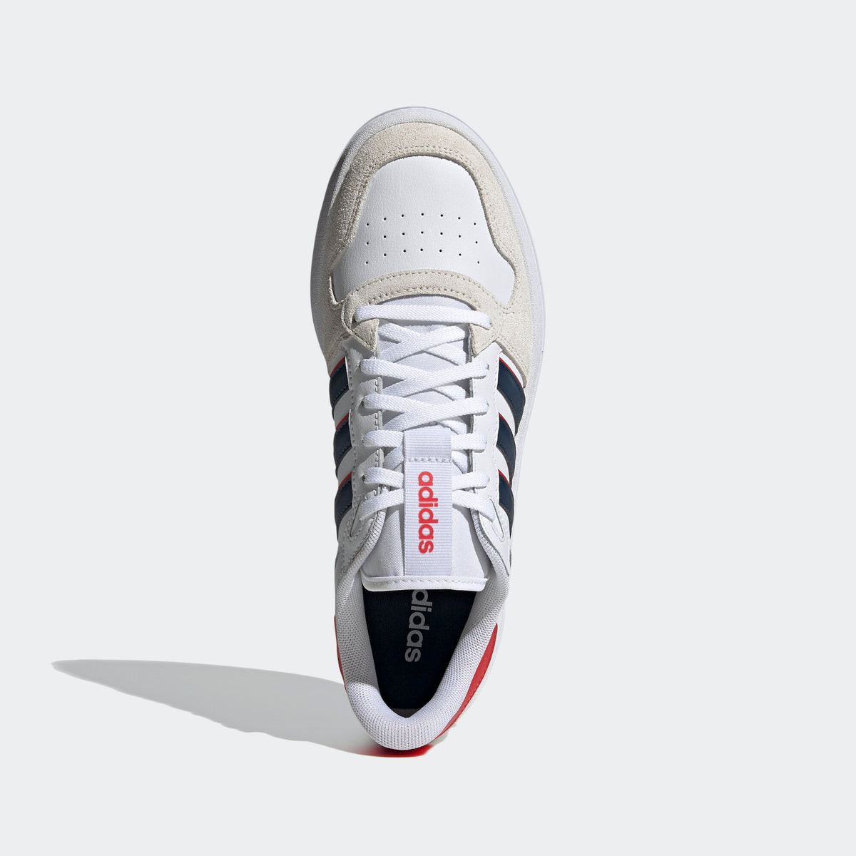 Adidas Breaknet PLUS Sneakers - White / Beige / Navy / Red - view 3