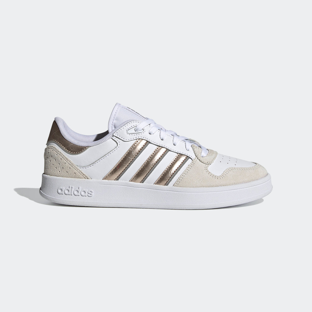 Adidas Breaknet Plus Sneakers - White / Beige Yellow - view 1