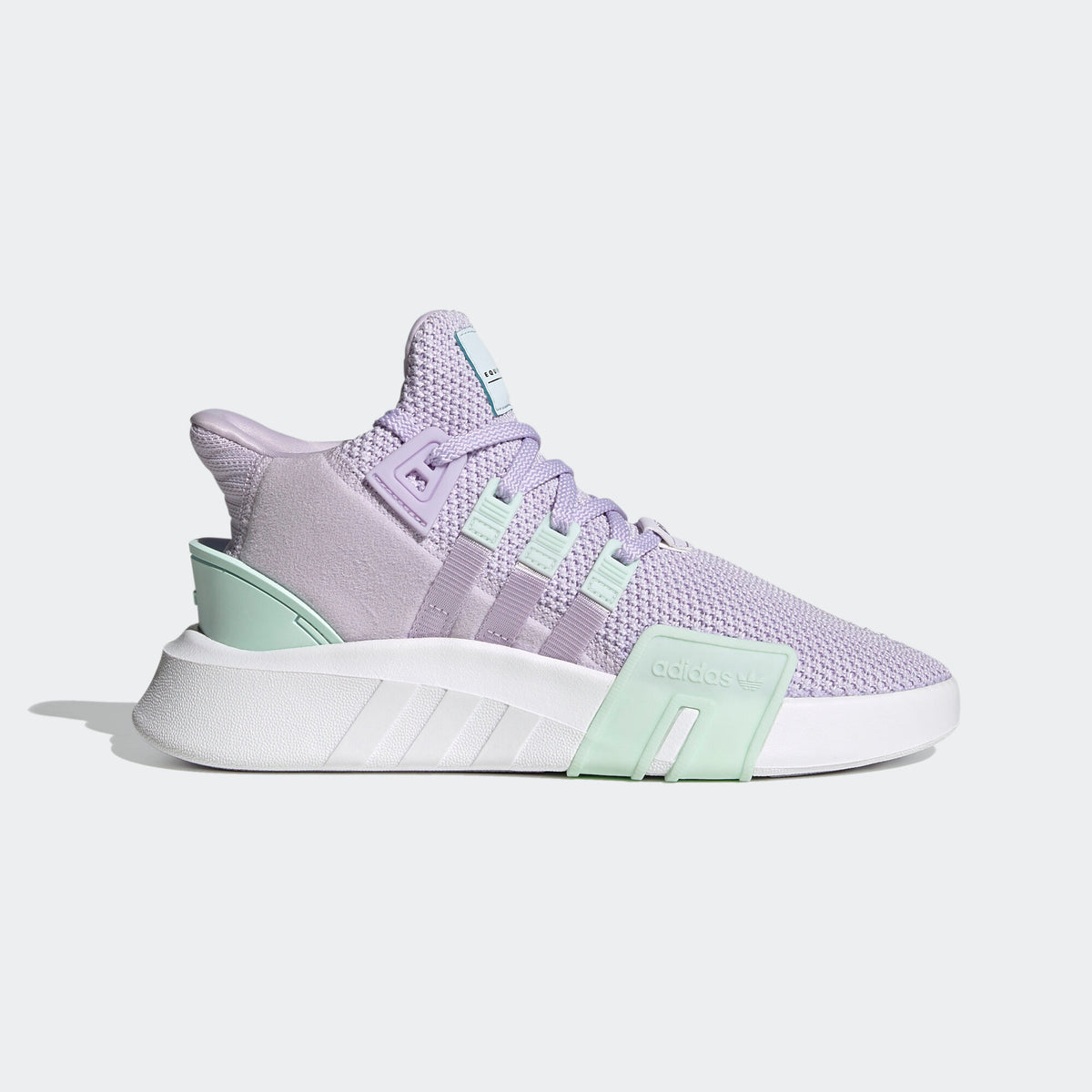 Adidas EQT Bask ADV Sneakers - Pale Lilac / Blue / Pale Green - view 1
