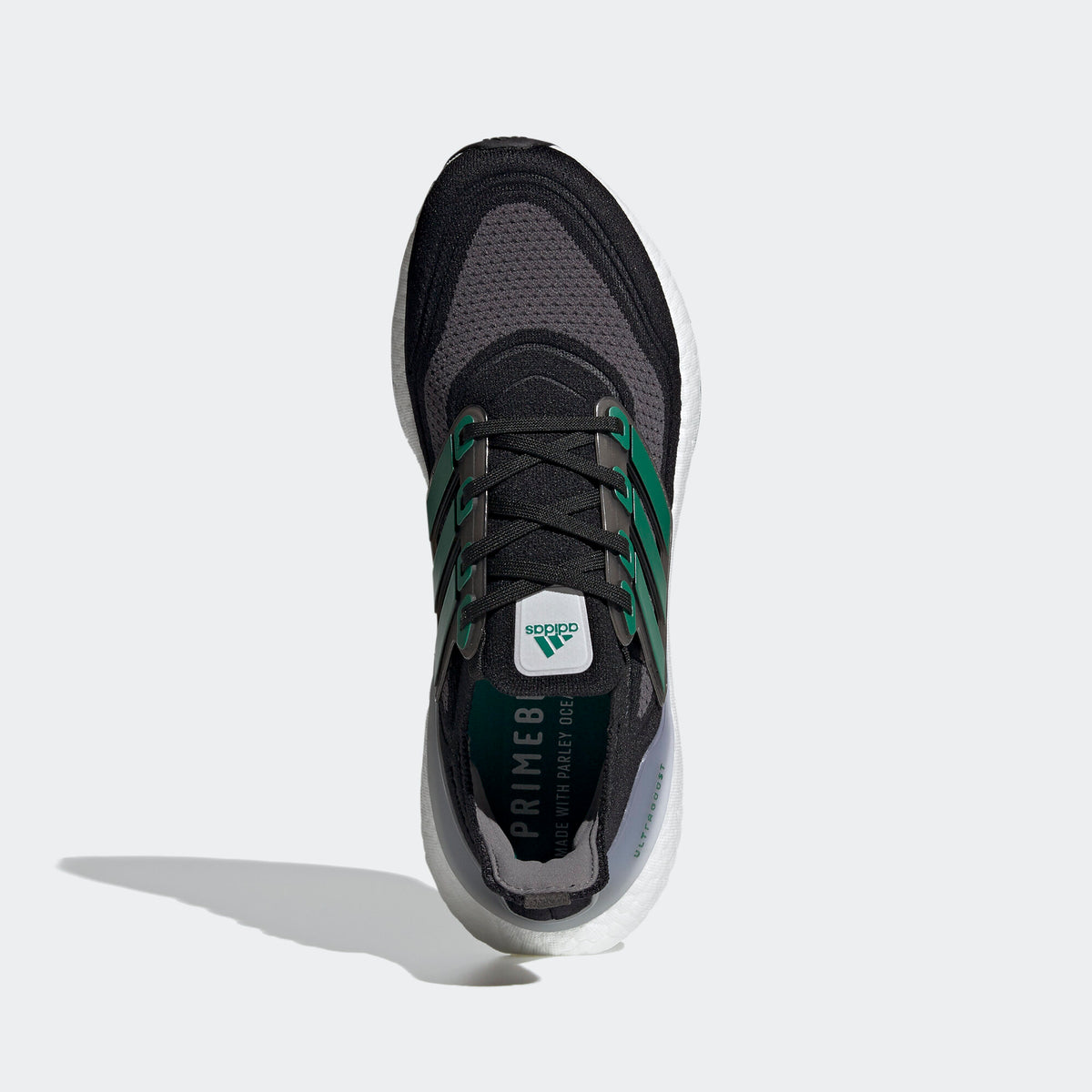 Adidas Ultraboost 21 Sneakers - Black / Grey / Green - view 2