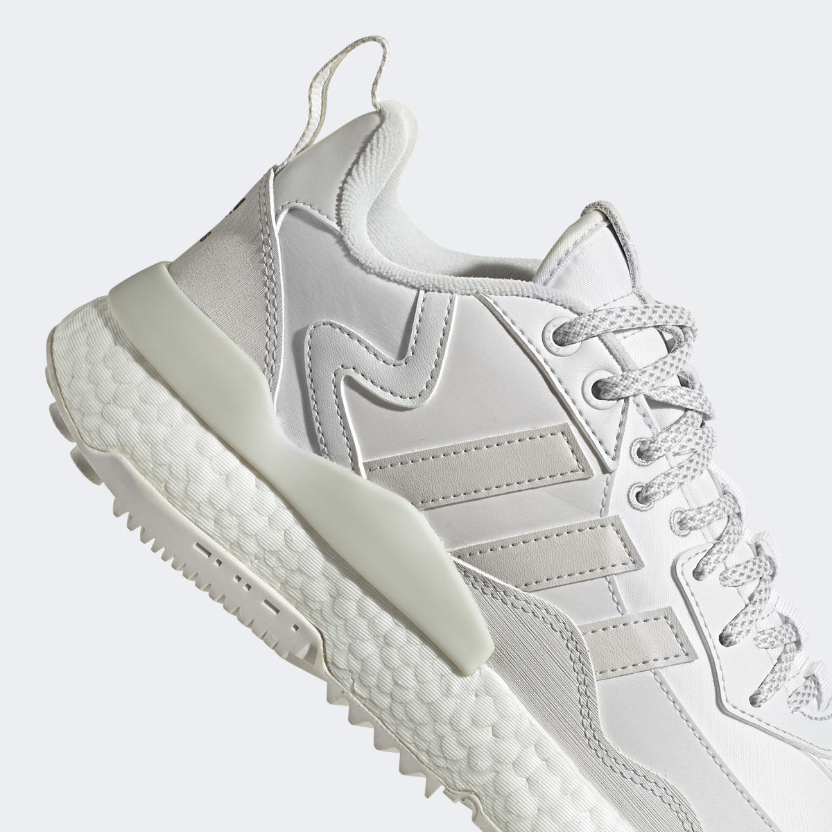 Adidas Nite Jogger Winterized Sneakers - White - view 8