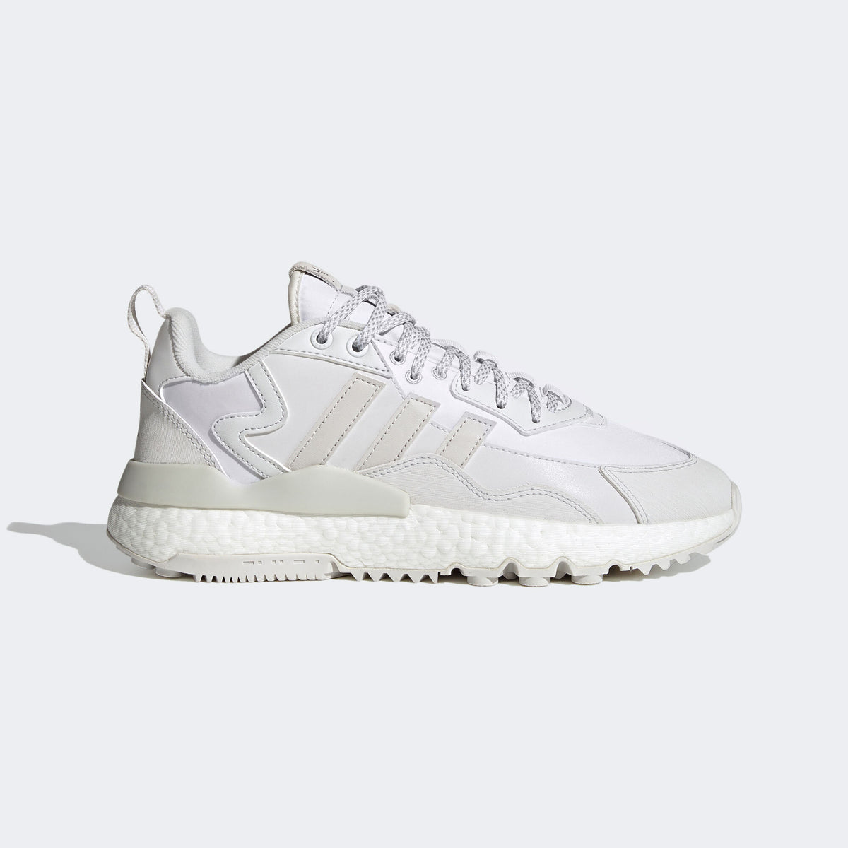 Adidas Nite Jogger Winterized Sneakers - White - view 1