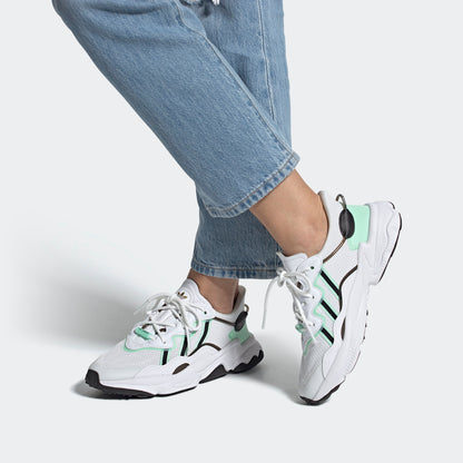 Adidas Ozweego Sneakers - White / Black / Gold - view 2