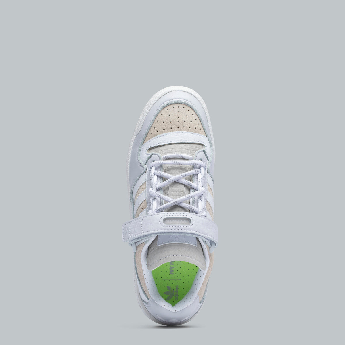 Adidas Forum Low Sneakers - Grey White / White / Nude Pink - view 3