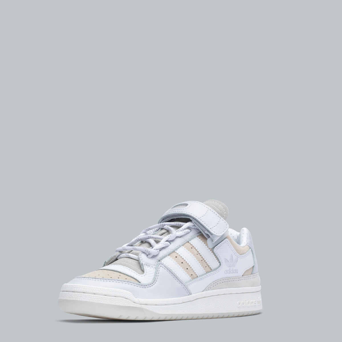 Adidas Forum Low Sneakers - Grey White / White / Nude Pink - view 5