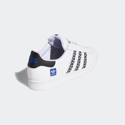 Adidas Superstar Sneakers - White / Core Black / Collegiate Blue - view 6