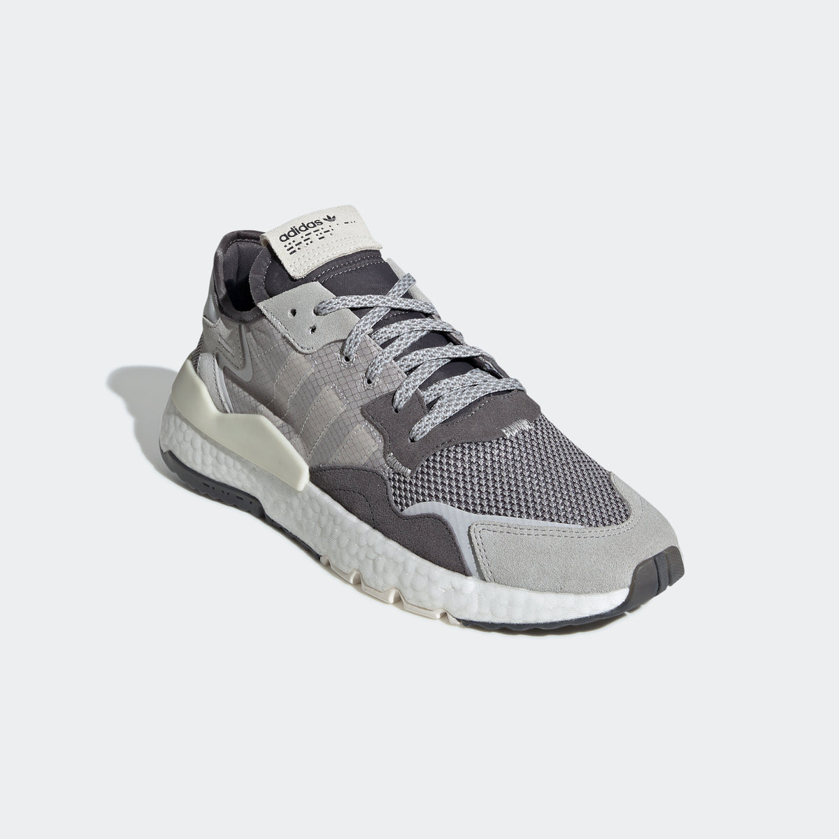 Adidas Nite Jogger Sneakers - Grey Five / Grey One / Grey Two - view 5