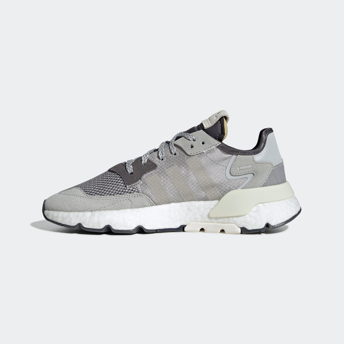 Adidas Nite Jogger Sneakers - Grey Five / Grey One / Grey Two - view 7