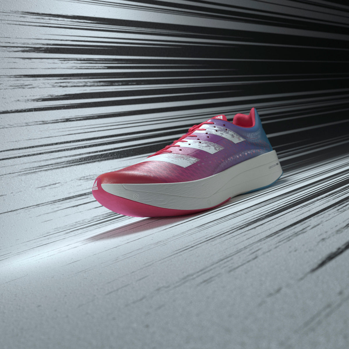 Adidas Adizero Adios PRO Sneakers - Pink / White / Pink - view 1