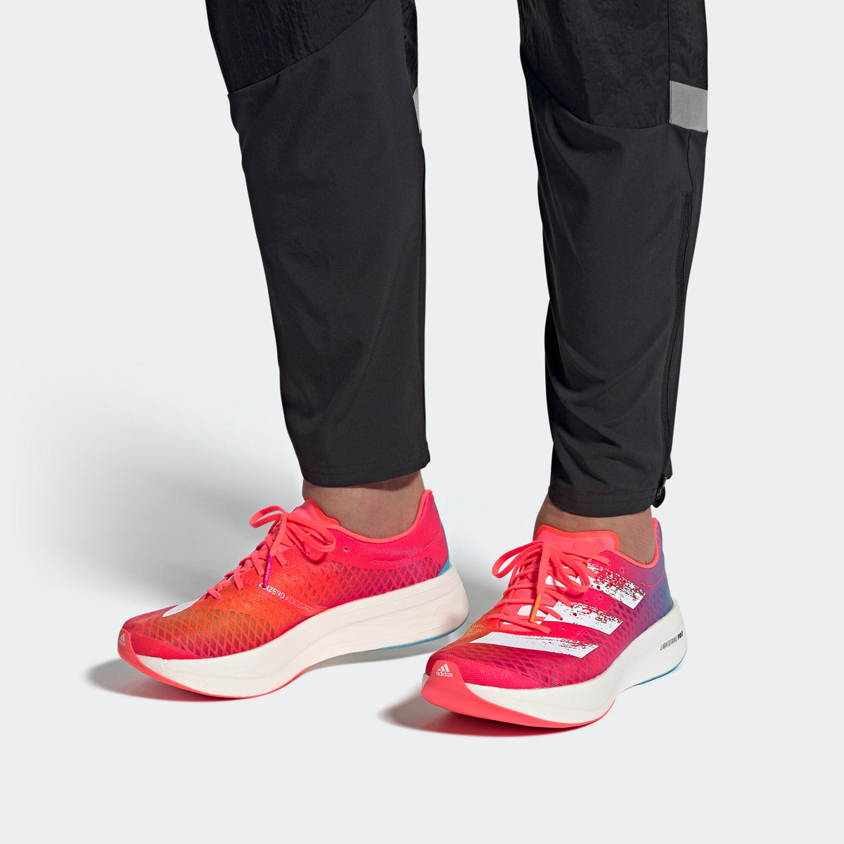 Adidas Adizero Adios PRO Sneakers - Pink / White / Pink - view 6