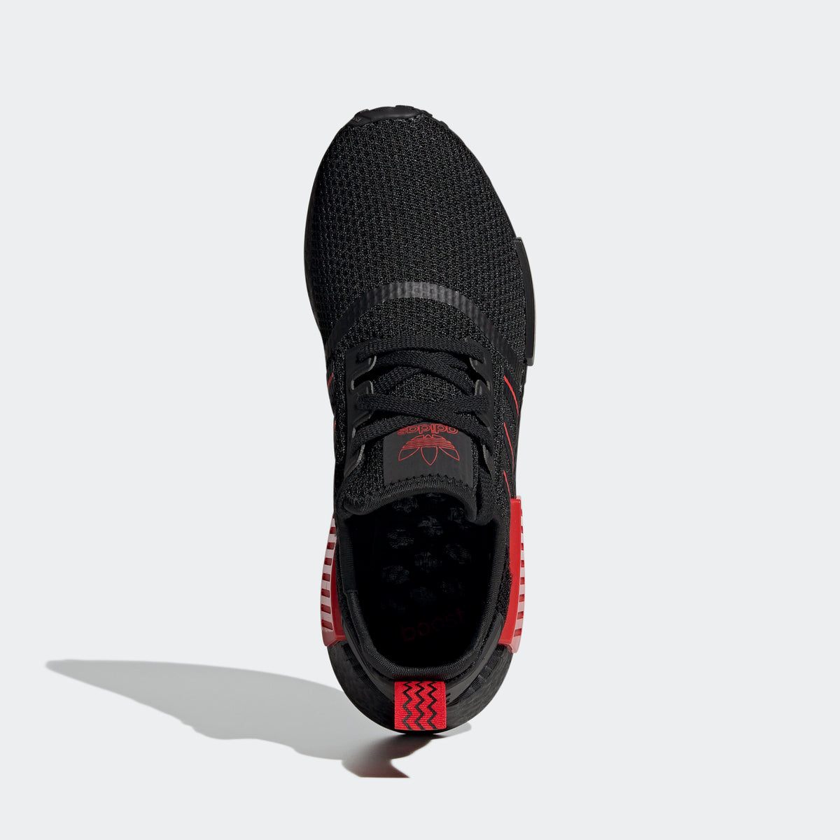 Adidas NMD_R1 Sneakers - Black / Red - view 7