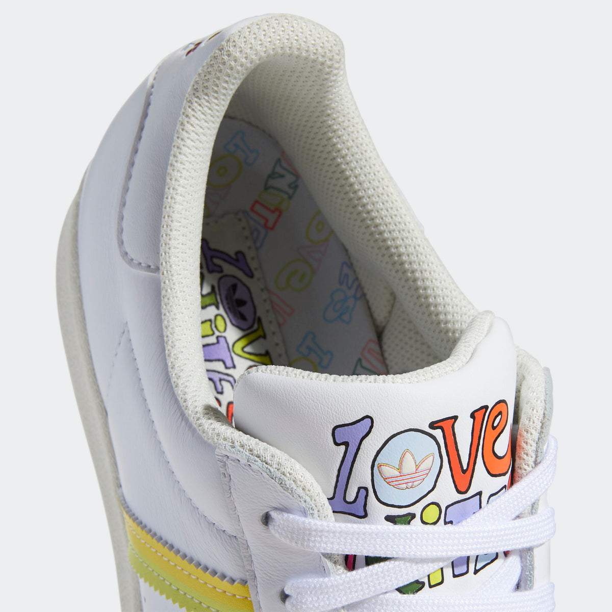 Adidas Superstar Pride Sneakers - White / Yellow / Red / Blue / Green / Purple - view 7