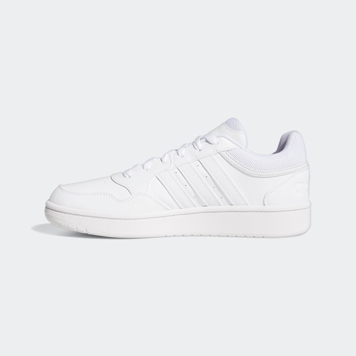 Adidas Hoops 3.0 Lifestyle Sneakers - White - view 3