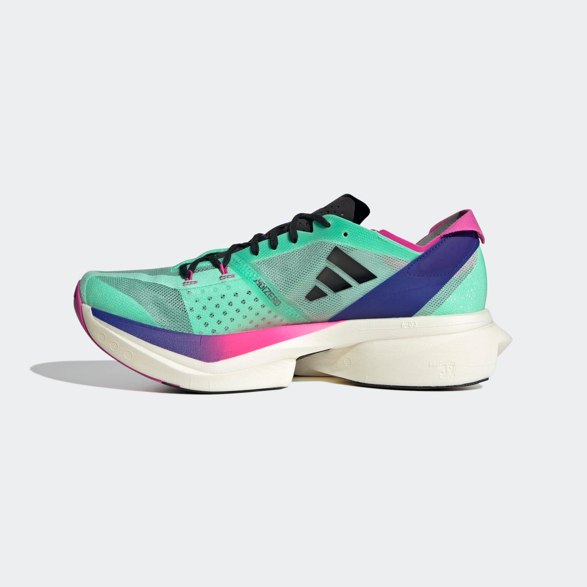 Adidas Adizero Adios PRO 3.0 Sneakers - Mint Green / Black / Blue - view 7