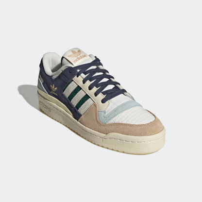 Adidas Forum 84 LOW Sneakers - White / Dark Navy / Light Blue / Light Brown / Green / Yellow - view 5