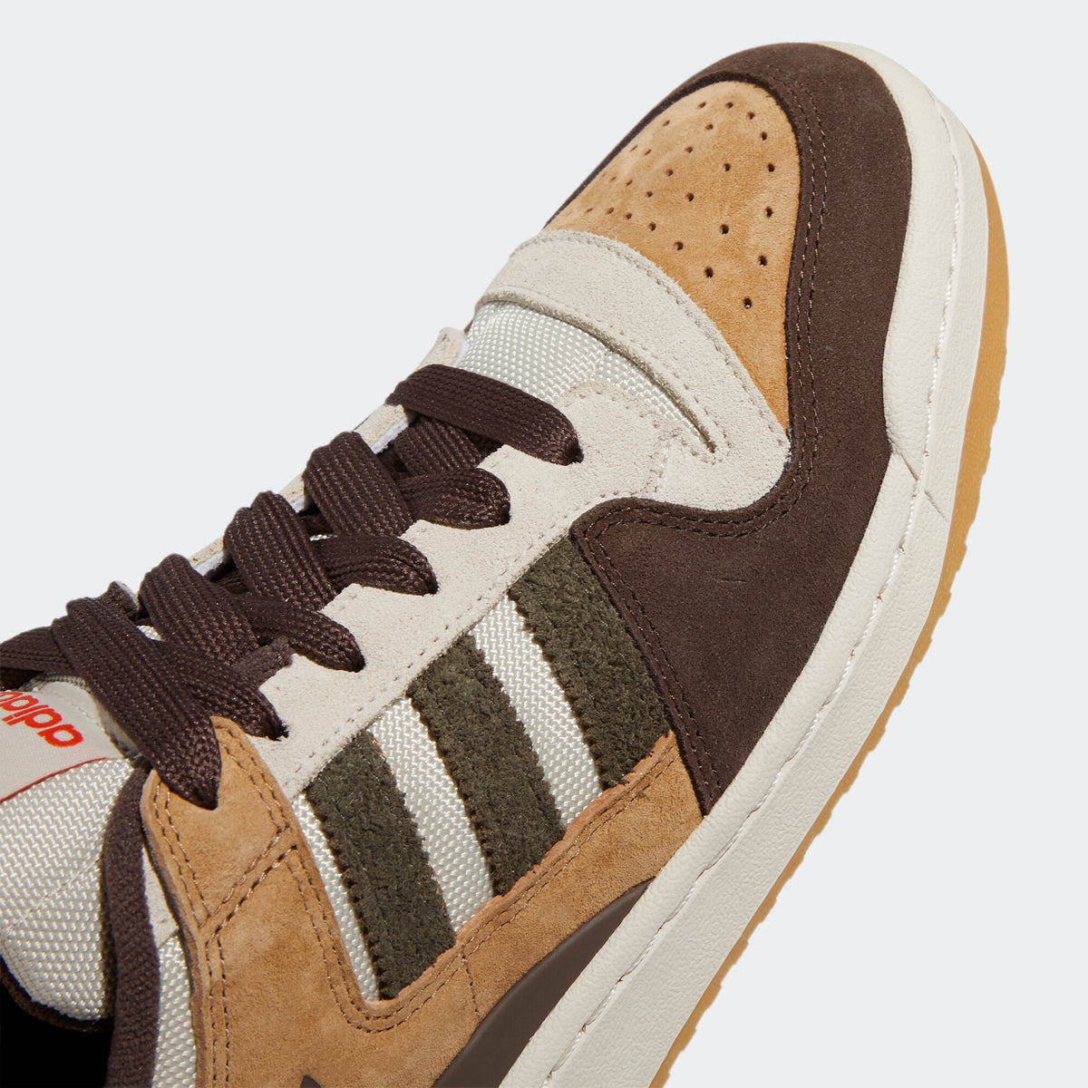 Adidas Forum 84 LOW Sneakers - Light Brown / Beige / Dark Brown / Brown - view 8