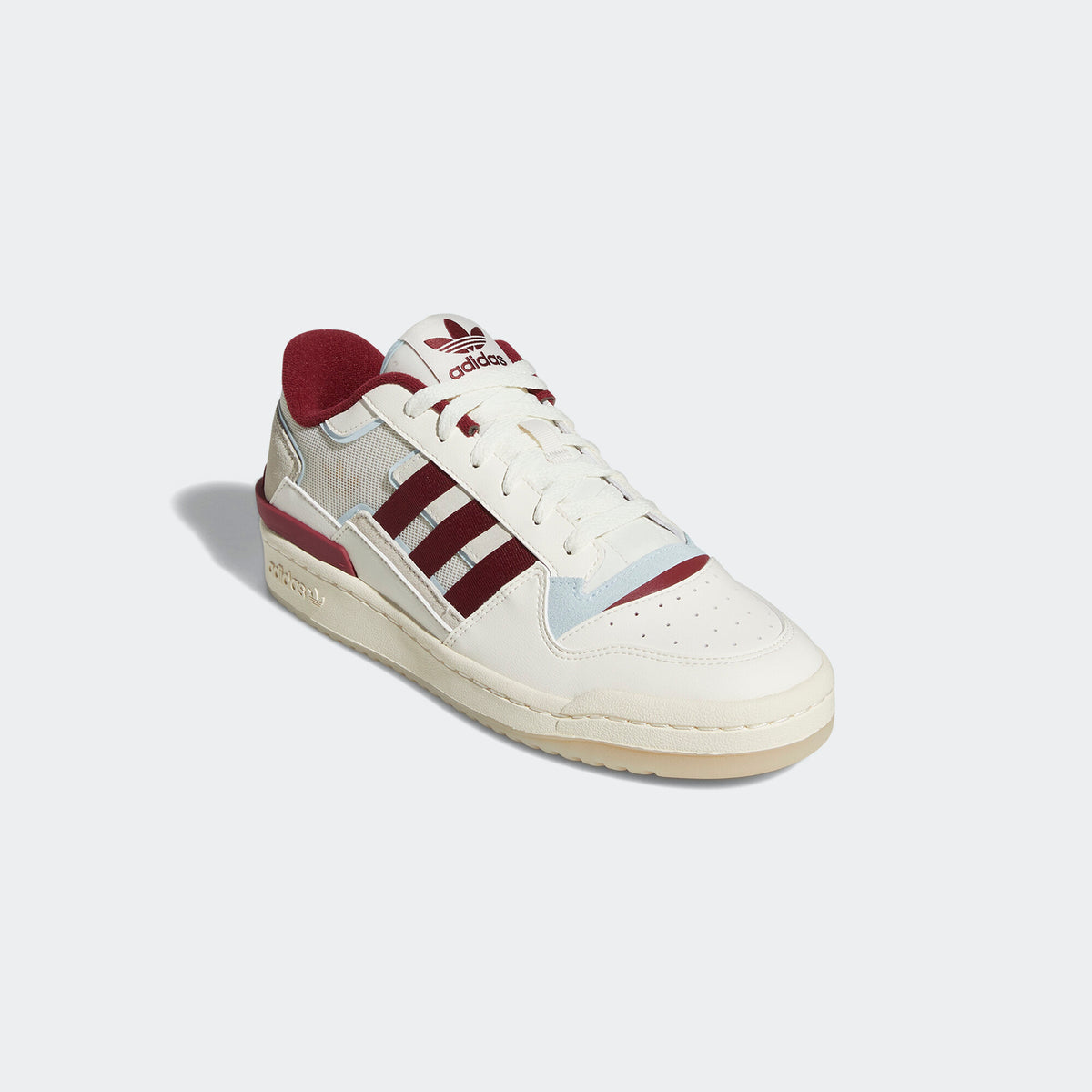 Adidas Forum Exhibit LOW Sneakers - White / Beige / Red - view 5