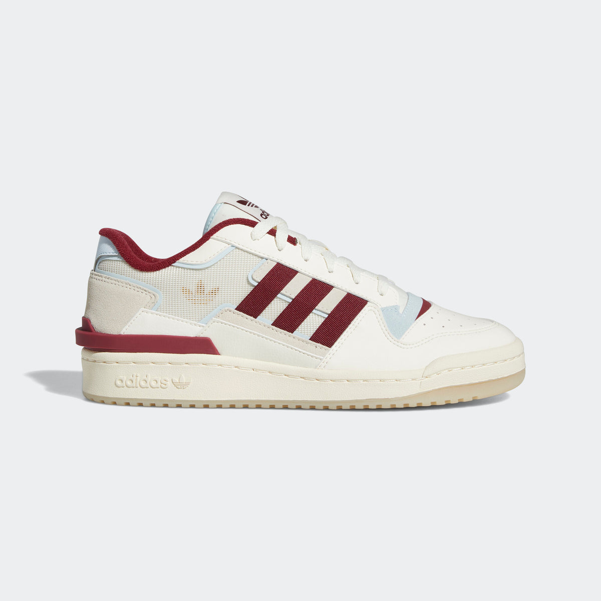 Adidas Forum Exhibit LOW Sneakers - White / Beige / Red - view 1