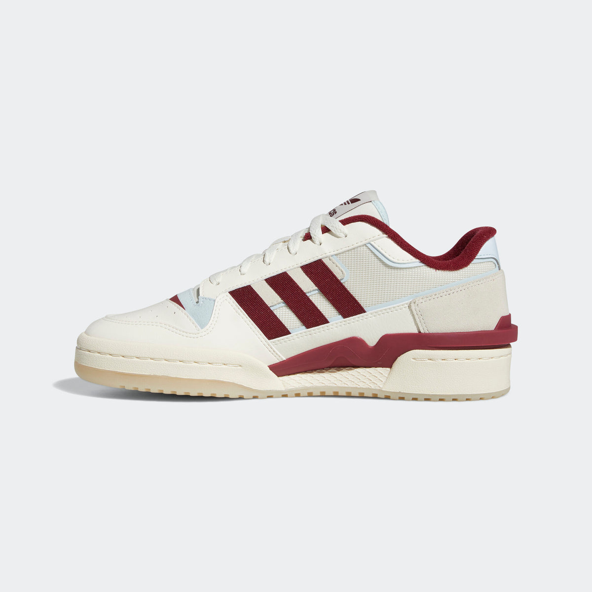 Adidas Forum Exhibit LOW Sneakers - White / Beige / Red - view 2