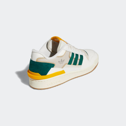 Adidas Forum Exhibit LOW Sneakers - White / Light Brown / Green / Yellow - view 6