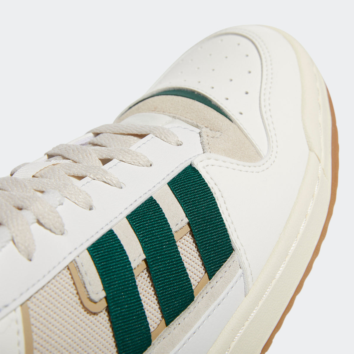 Adidas Forum Exhibit LOW Sneakers - White / Light Brown / Green / Yellow - view 7