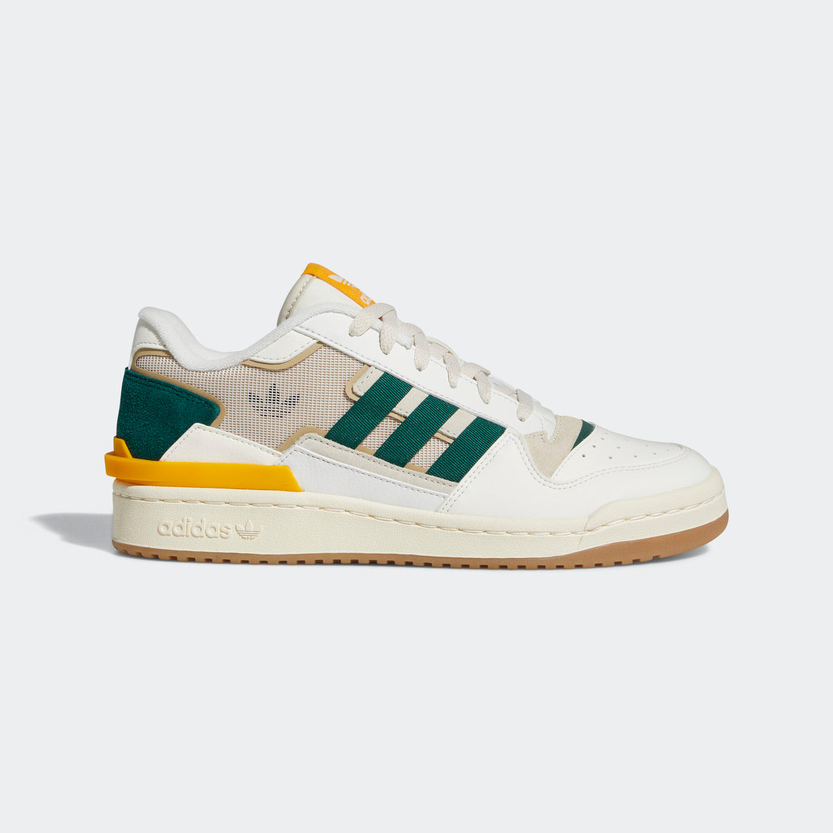 Adidas Forum Exhibit LOW Sneakers - White / Light Brown / Green / Yellow - view 1