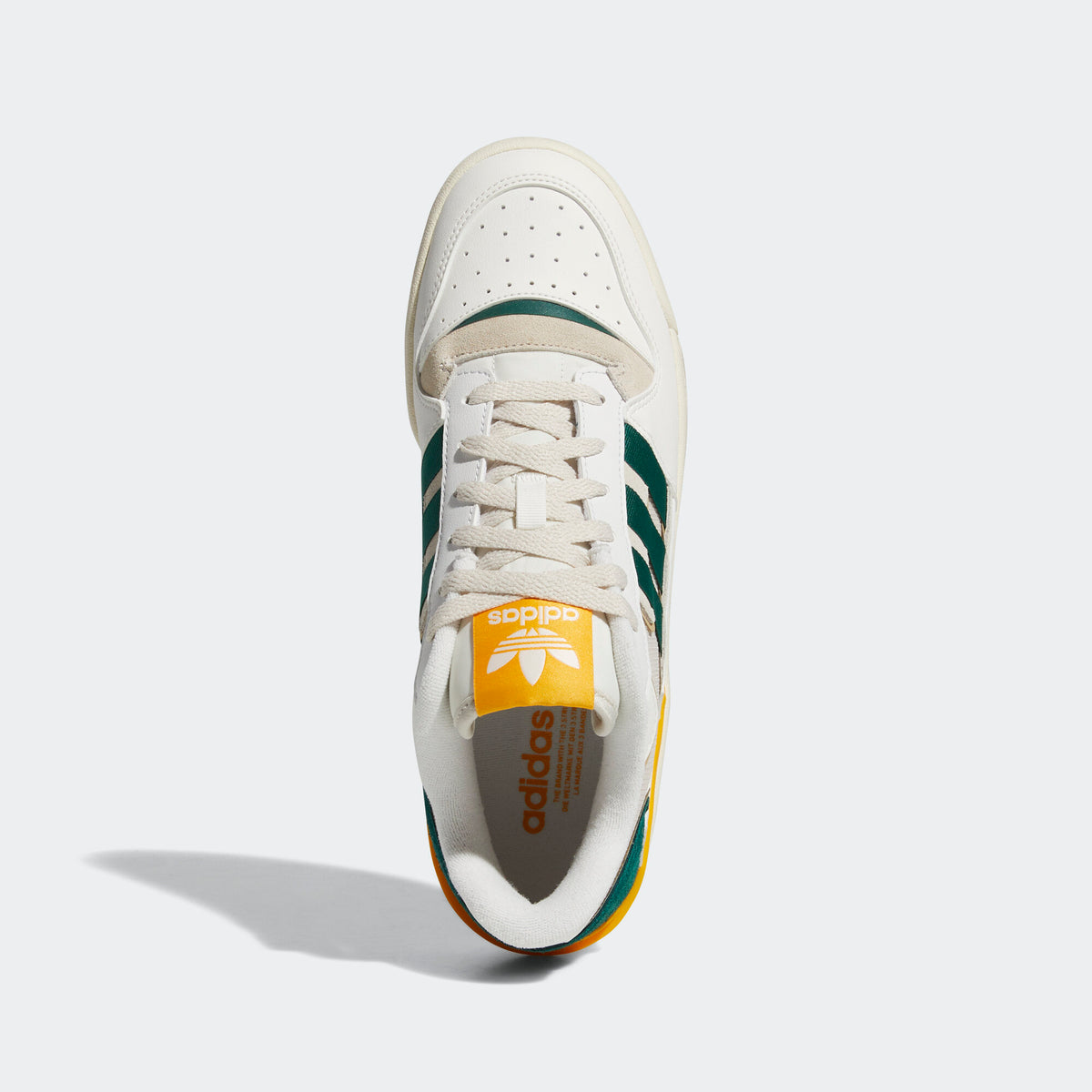 Adidas Forum Exhibit LOW Sneakers - White / Light Brown / Green / Yellow - view 3