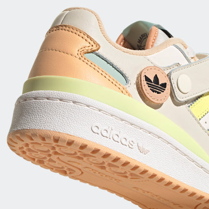 Adidas Forum LOW Sneakers - White / Light Orange / Beige / Yellow / Green - view 8