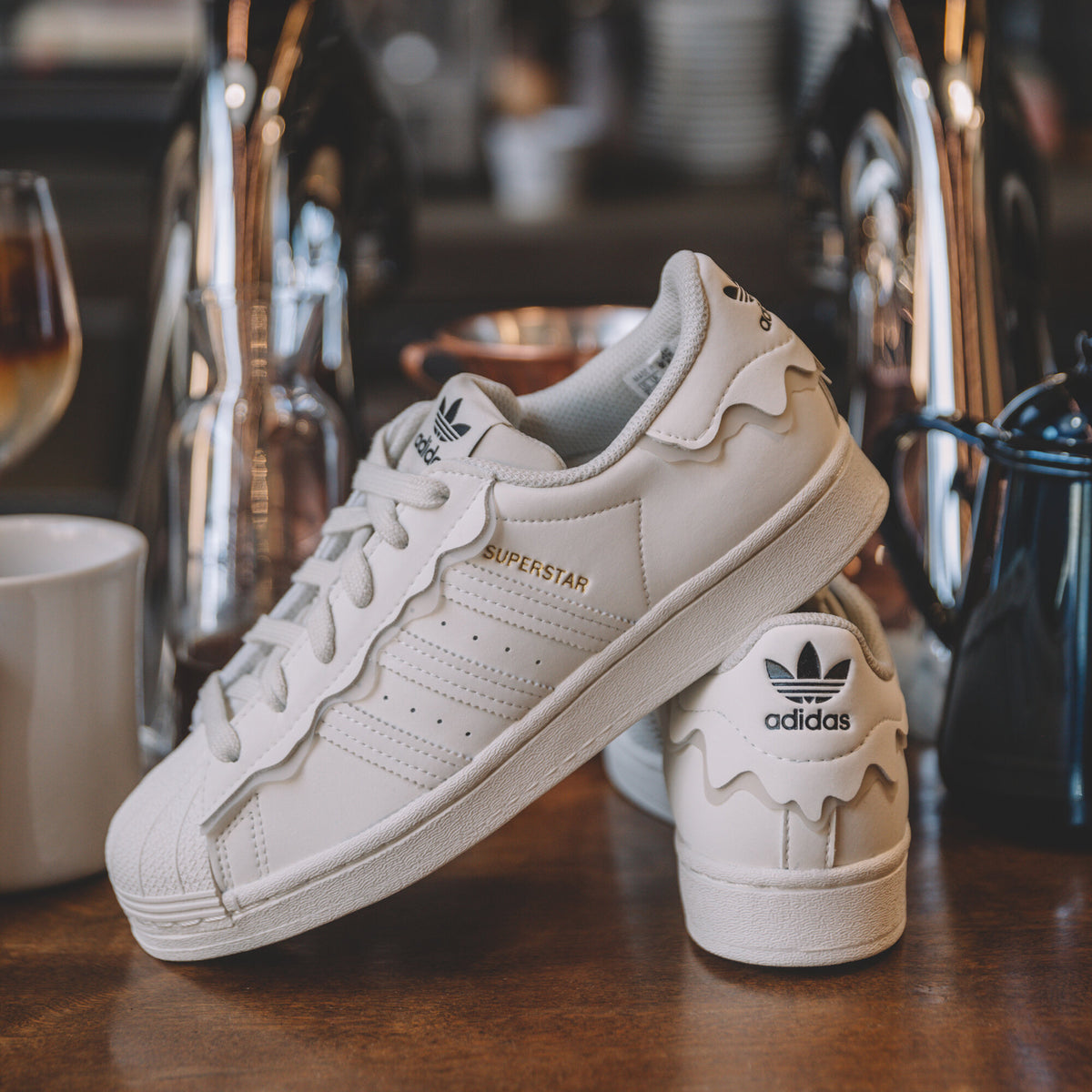 Adidas Superstar Sneakers - White - view 1