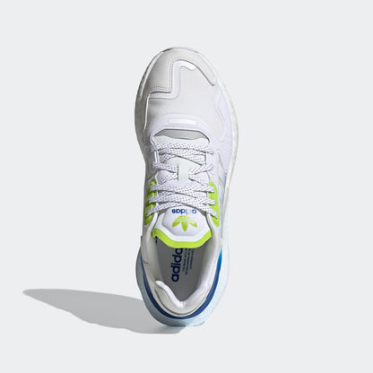 Adidas Day Jogger Sneakers - White / Blue / Green - view 2