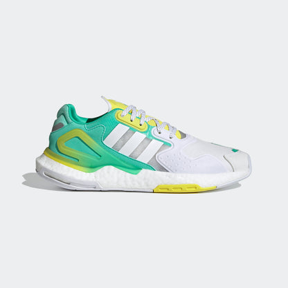 Adidas Day Jogger Sneakers - White / Green / Yellow - view 1