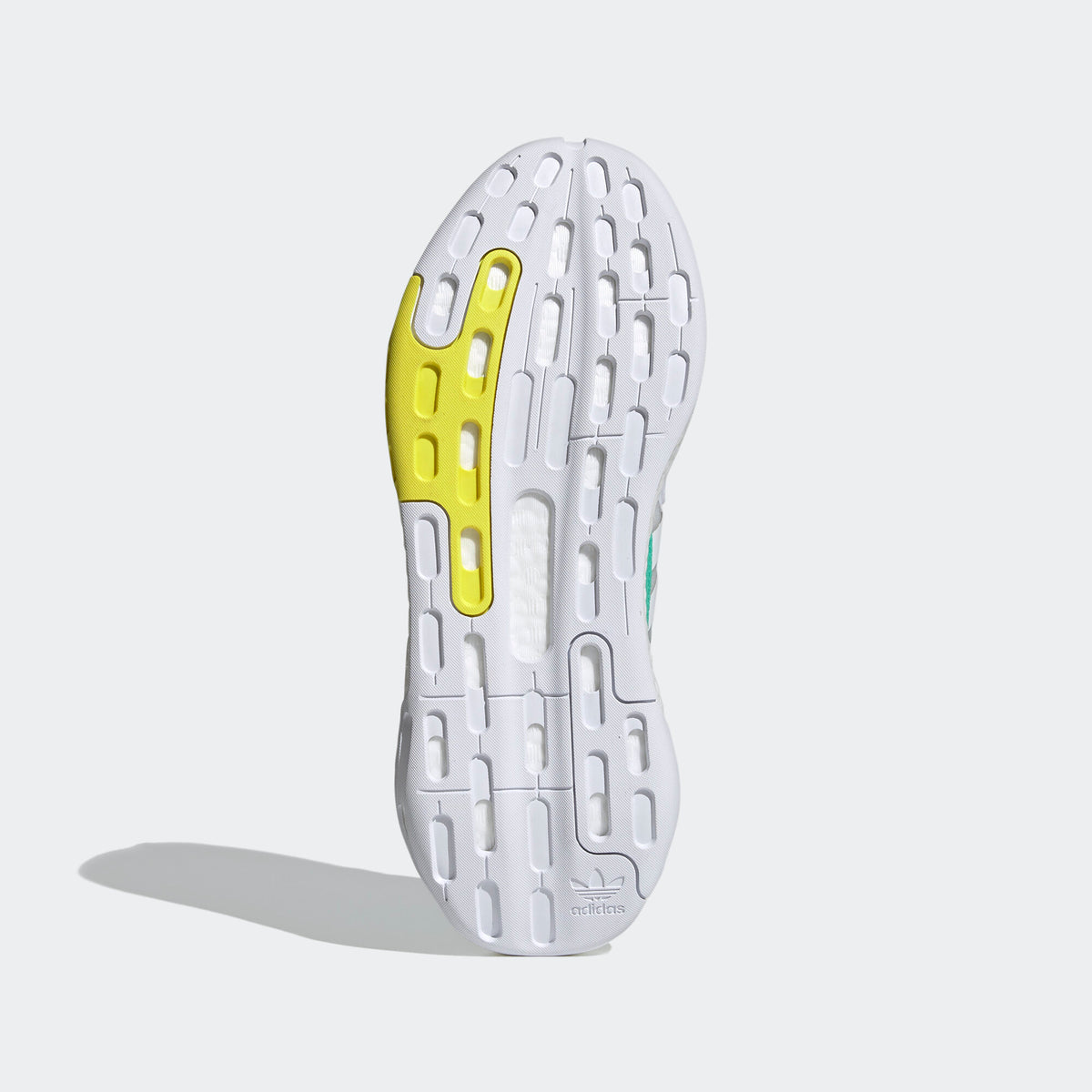 Adidas Day Jogger Sneakers - White / Green / Yellow - view 3