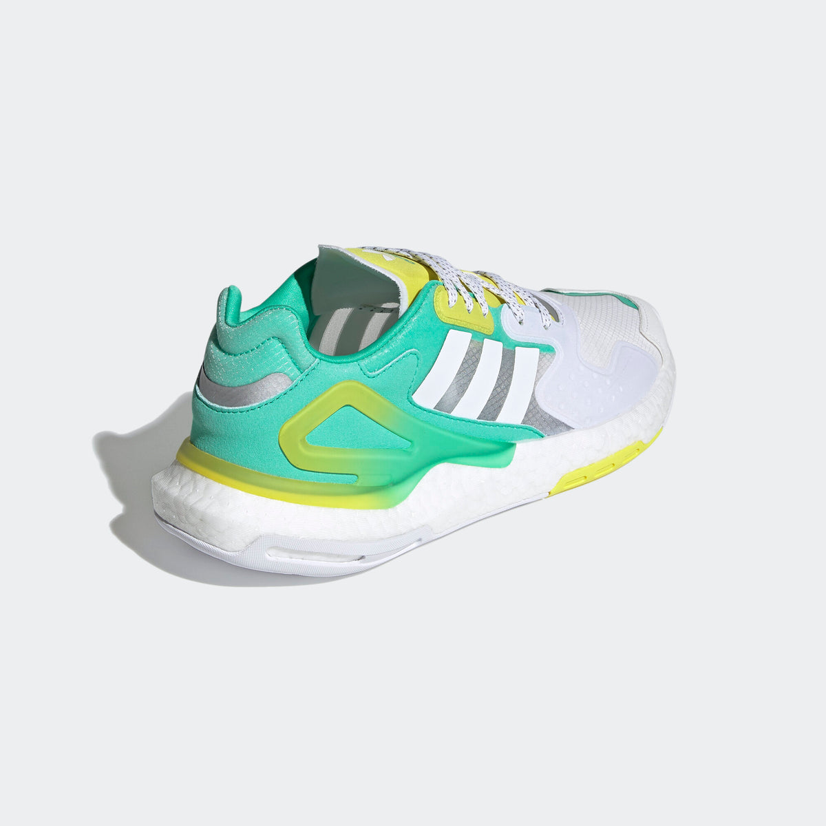 Adidas Day Jogger Sneakers - White / Green / Yellow - view 5