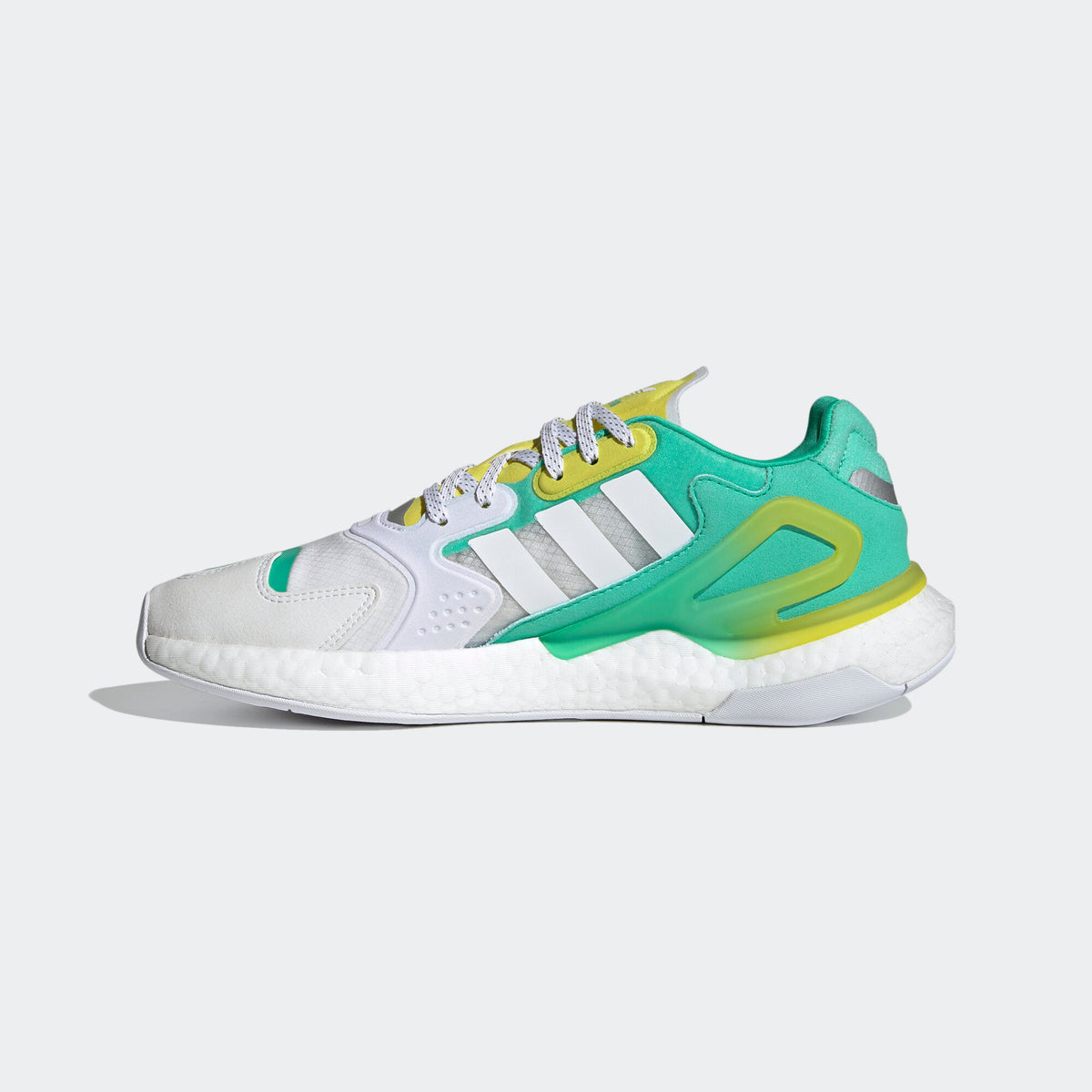 Adidas Day Jogger Sneakers - White / Green / Yellow - view 6