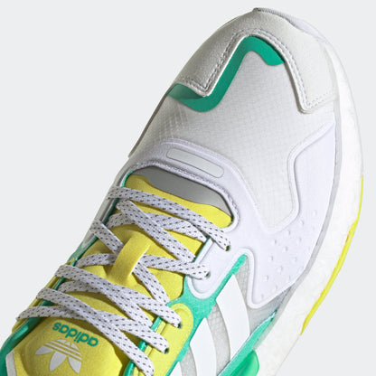 Adidas Day Jogger Sneakers - White / Green / Yellow - view 7