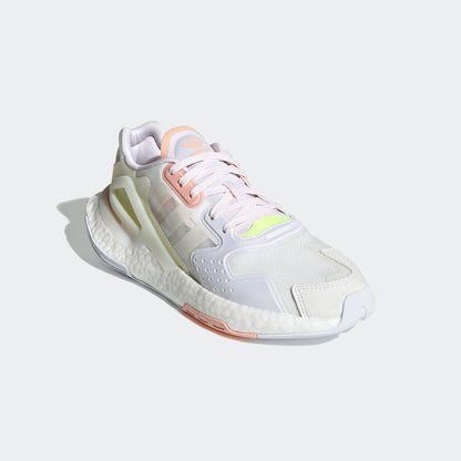 Adidas Day Jogger Sneakers - White / Pink / Yellow - view 4