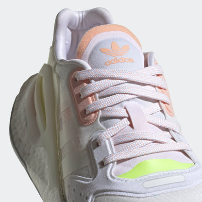 Adidas Day Jogger Sneakers - White / Pink / Yellow - view 7