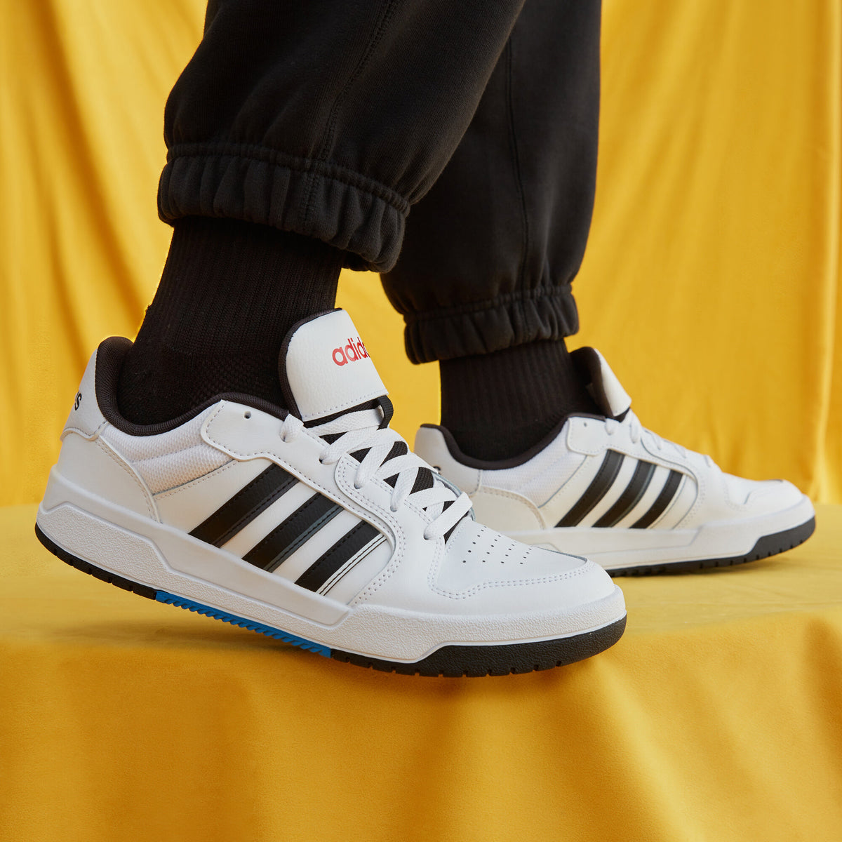 Adidas Entrap Sneakers - White / Black - view 3