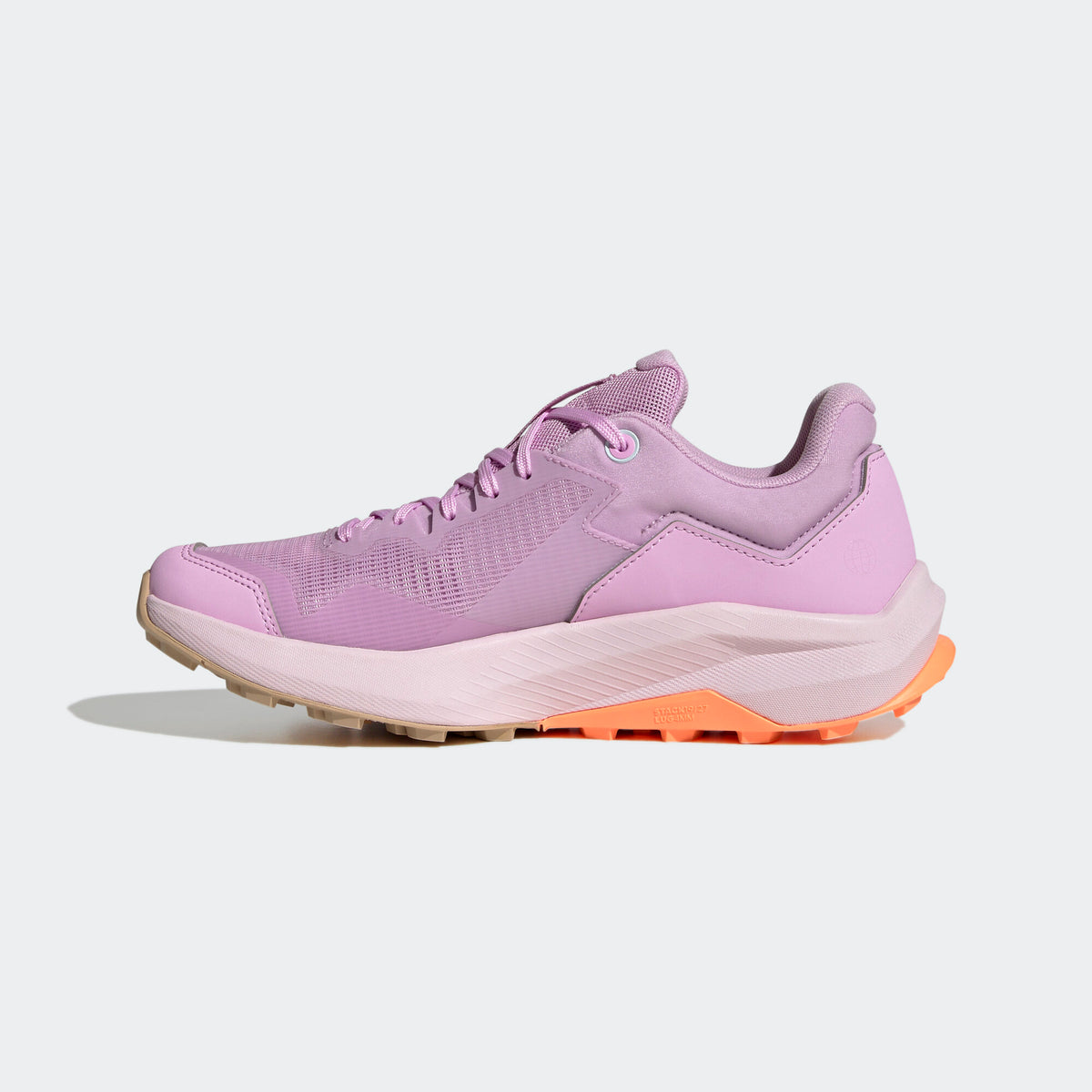 Adidas Trailrider Trail Sneakers - Purple / Orange - view 2