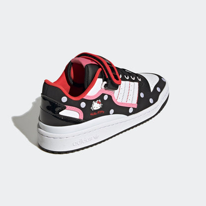 Adidas Forum LOW Sneakers - White / Black / Pink / Red - view 7