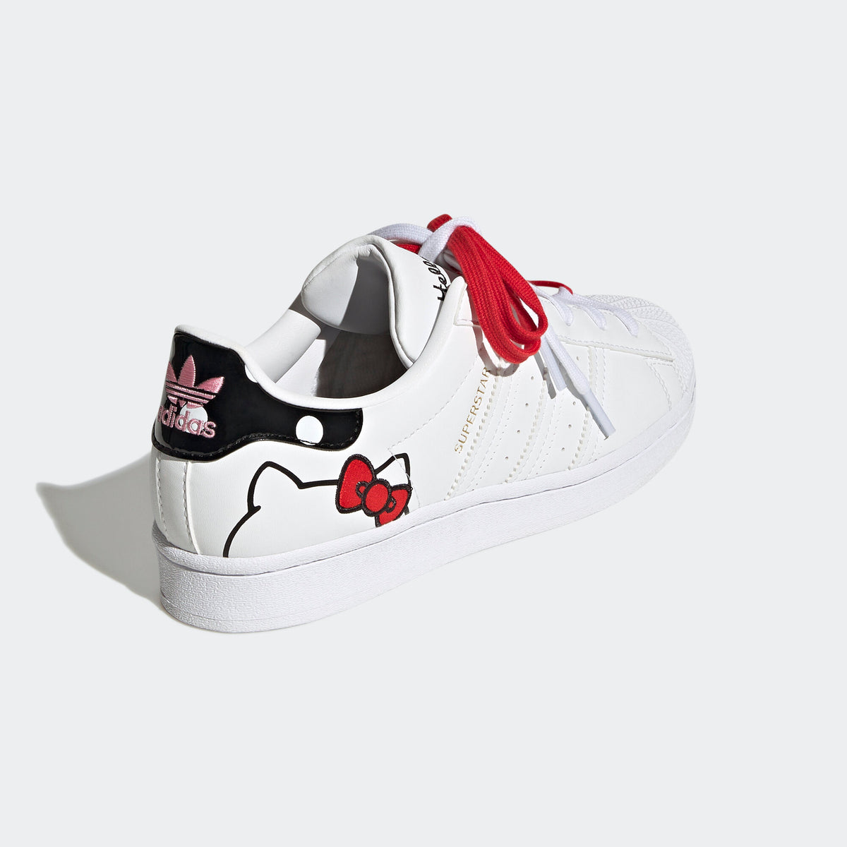Adidas Superstar Sneakers - White / Black / Red / Blue - view 7