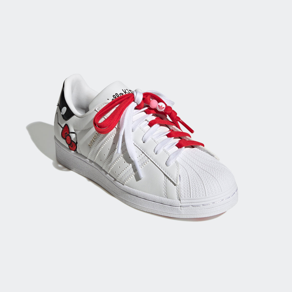 Adidas Superstar Sneakers - White / Black / Red / Blue - view 6