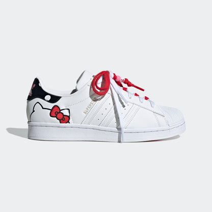 Adidas Superstar Sneakers - White / Black / Red / Blue - view 1