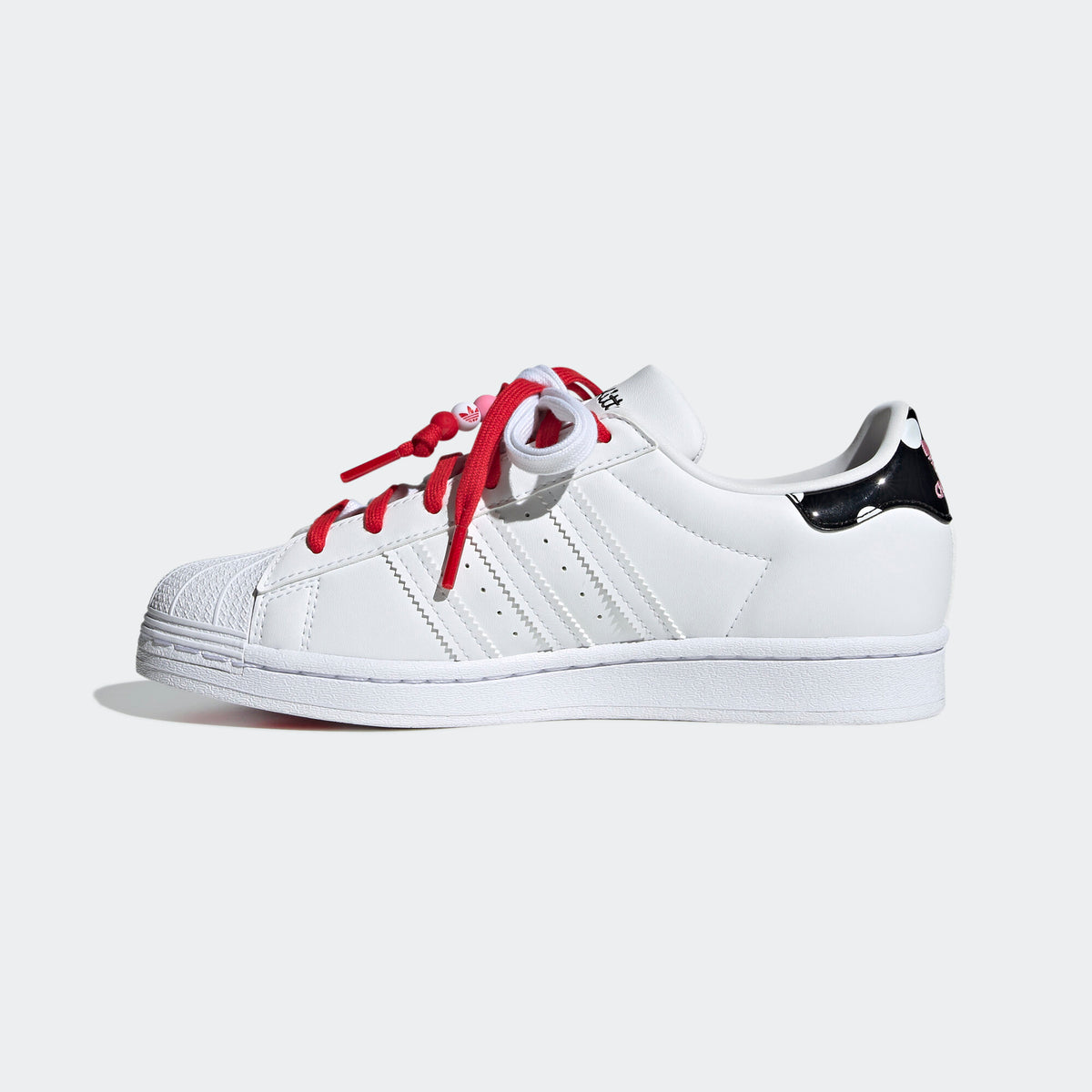 Adidas Superstar Sneakers - White / Black / Red / Blue - view 3