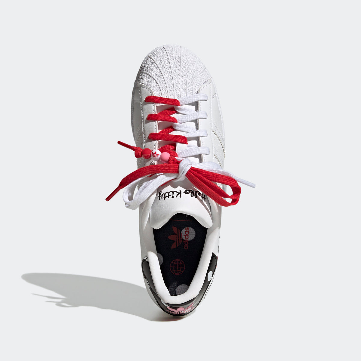 Adidas Superstar Sneakers - White / Black / Red / Blue - view 4