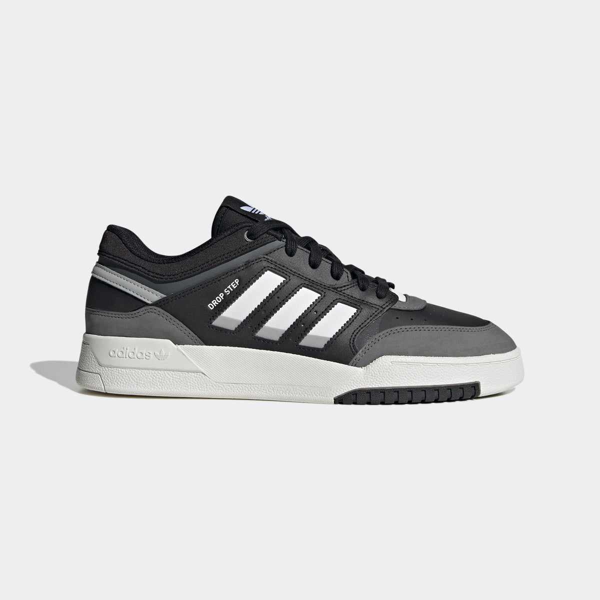 Adidas Drop Step Low Sneakers - Black / Dark Grey / White - view 1