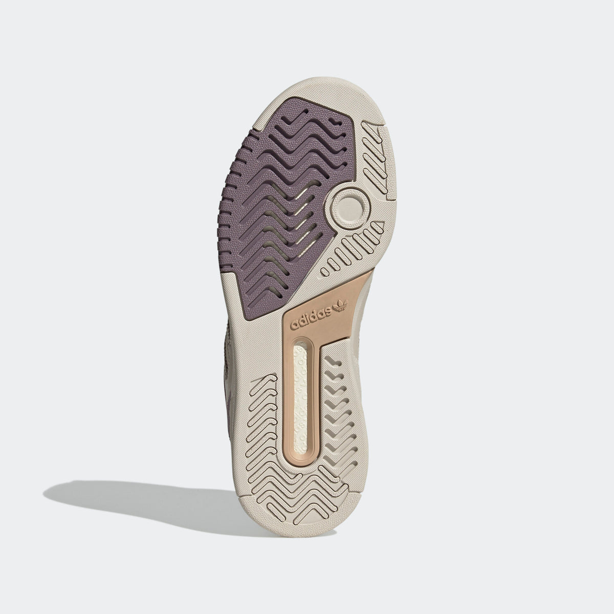 Adidas Drop Step Low Sneakers - White / Purple - view 4