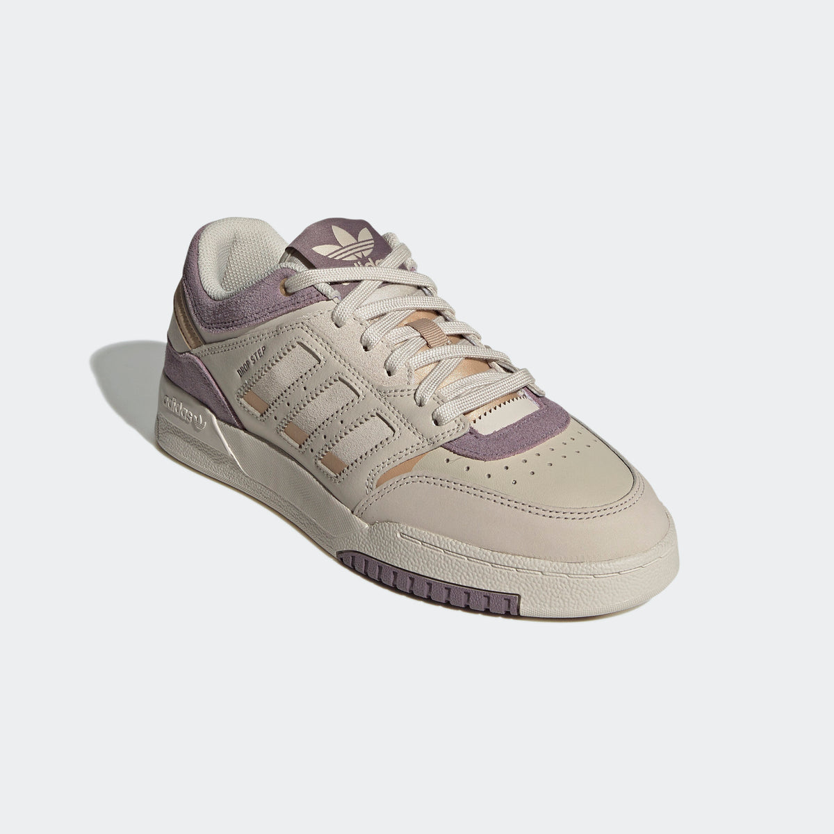 Adidas Drop Step Low Sneakers - White / Purple - view 5